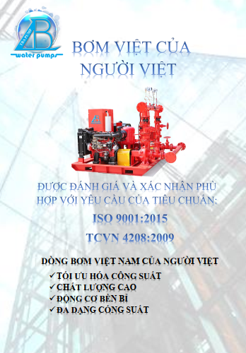 Catalogue bơm TBA PUMP, Thiết bị PCCC